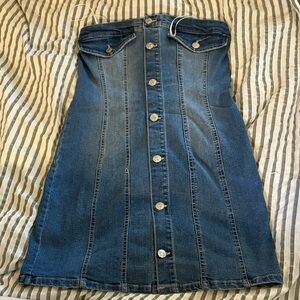 Fabrik denim mini dress- small